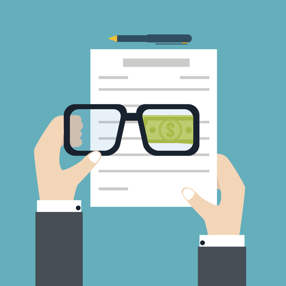 Preparation business contract icon.