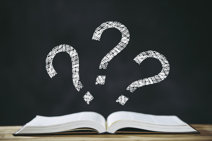 Books and lots of questions