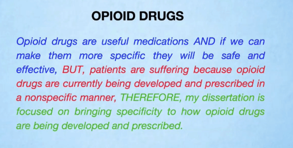 Opioid drugs